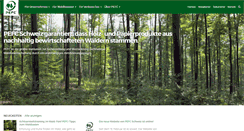 Desktop Screenshot of pefc.ch